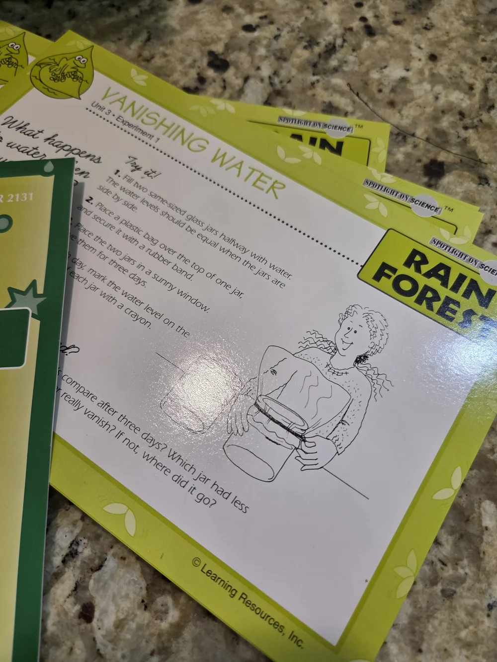 Learning Resources Spotlight on Science Rain Forest 24 Experiments Ages 8+